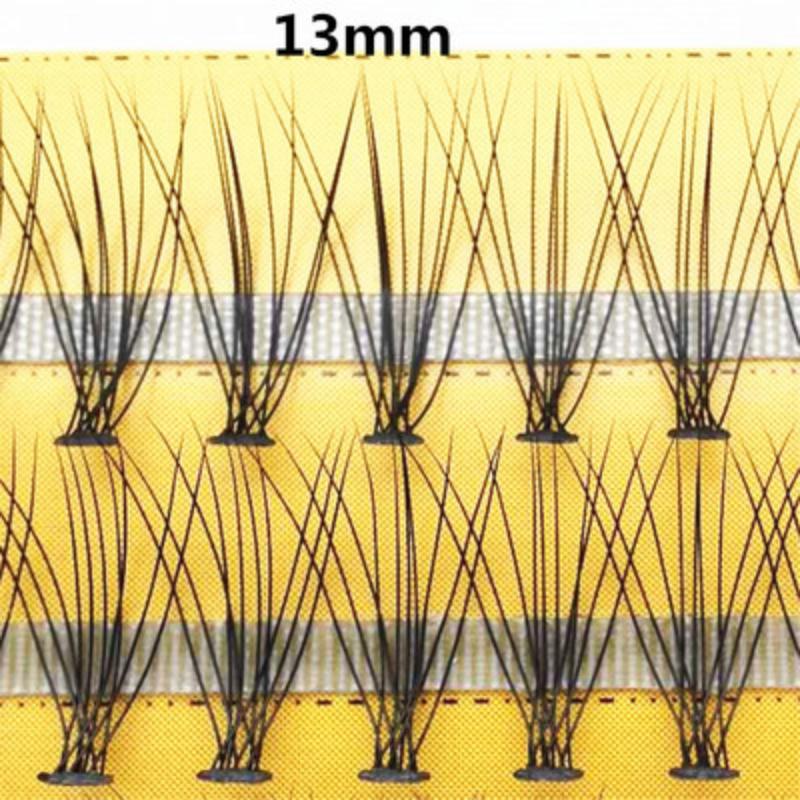 

10 шт. макияж отдельные кластерные ресницы прививка поддельные накладные ресницы наращивание отдельных ресниц 13mm