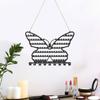 Butterfly Shape Butterfly Necklace Wall Holder Hollow Hanging Jewelry Display Stand  Bracelets