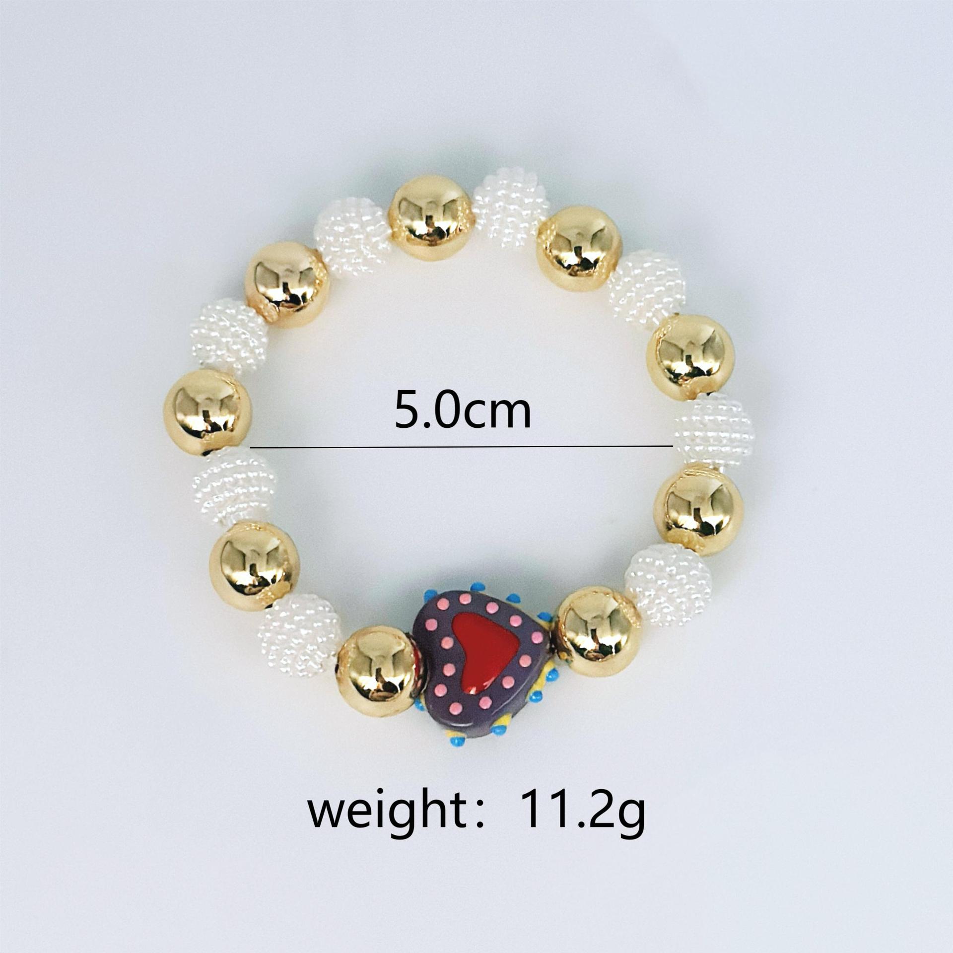 

Стильный эластичный браслет из бисера Sweet Bayberry Ball, подходящий для женщин, повседневный браслет для женщин