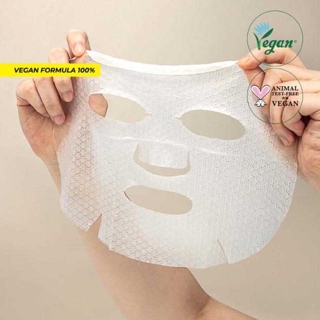 CHOROK CHORONG Vegan Herb Niacinamide 5% Jeju Peppermint Sheet Mask (27ml x10EA) (3 Options)