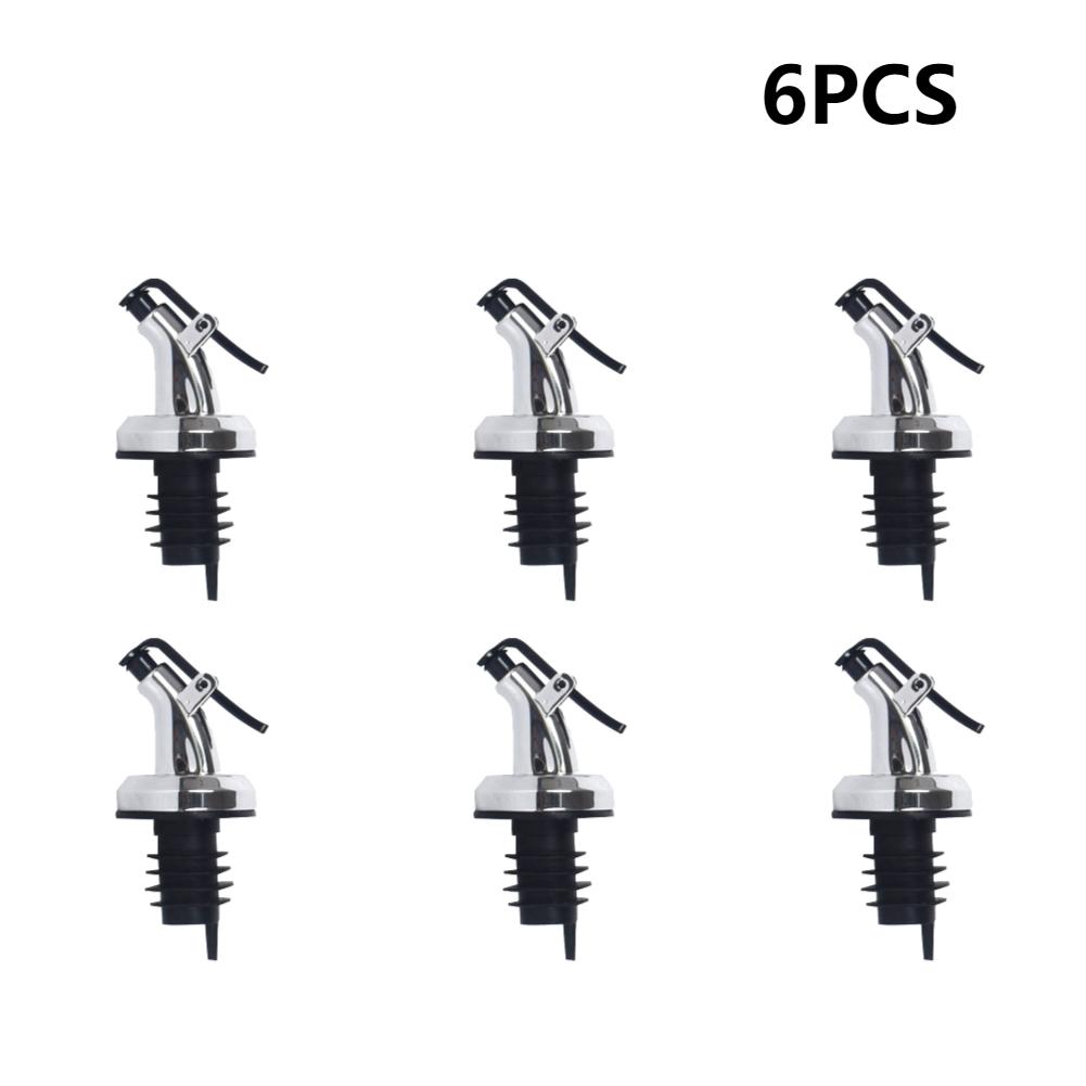 Oil and Vinegar Dispenser Pour Spouts Leak-proof Seasoning Bottle Stopper Ergonomic Multifunctional Suitable for Most Bottles