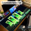 Large Mouse PadMinecraft Custom Name Text Personalized Desk Mat Non Slip Gaming Pad