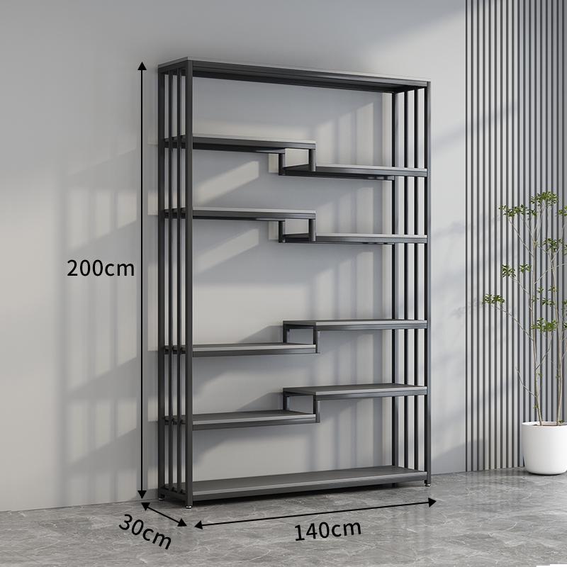 Multi-Layer Barber Shop & Office Display Shelf Rack