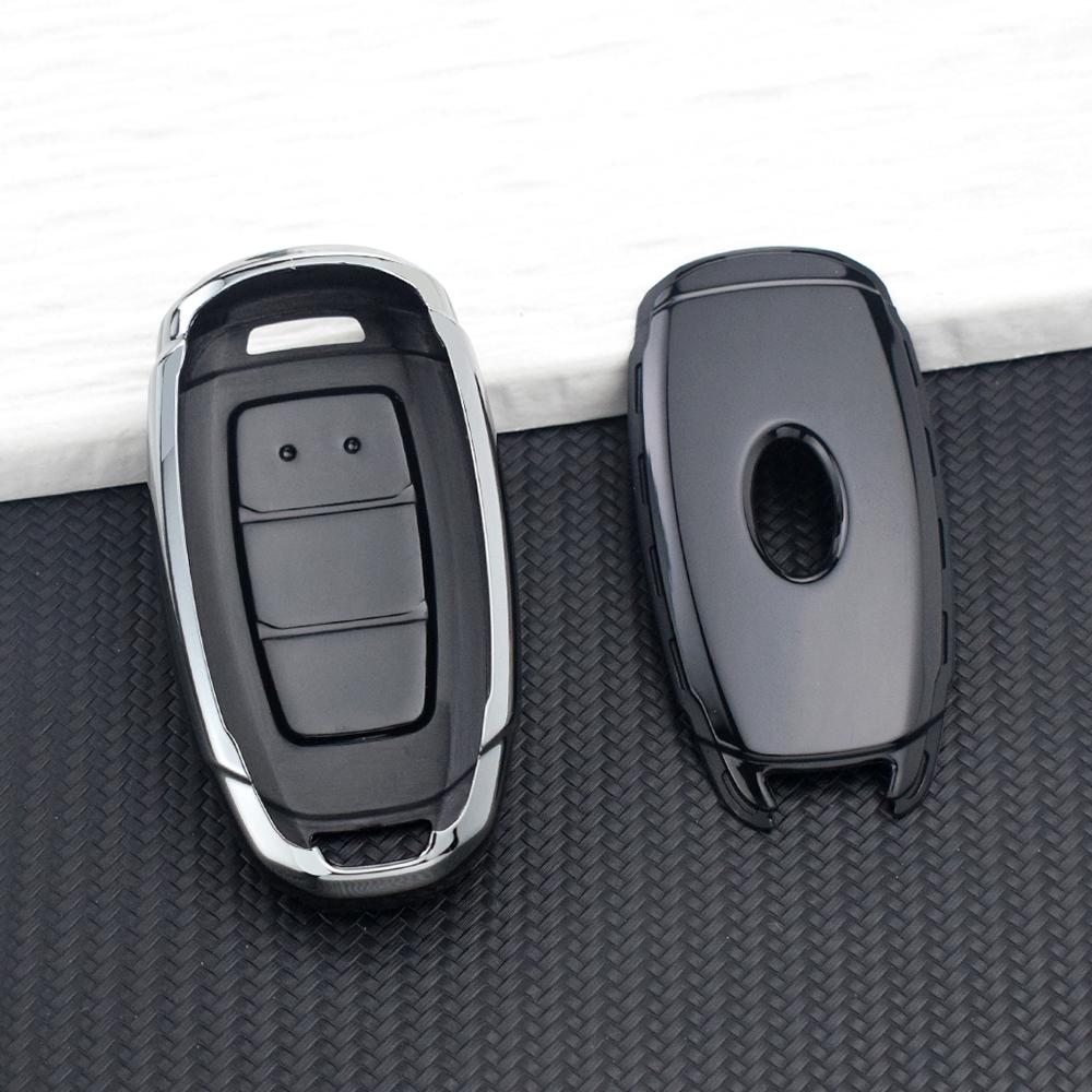 3/4/5 Buttons TPU Key Case Fob for Hyundai Santa Fe KONA I30 Accent Ix35 Encino Solaris Azera Grandeur Ig Palisade Key Chain Set