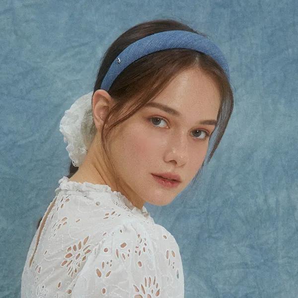 Volume Denim Hairband JP-24-429HB
