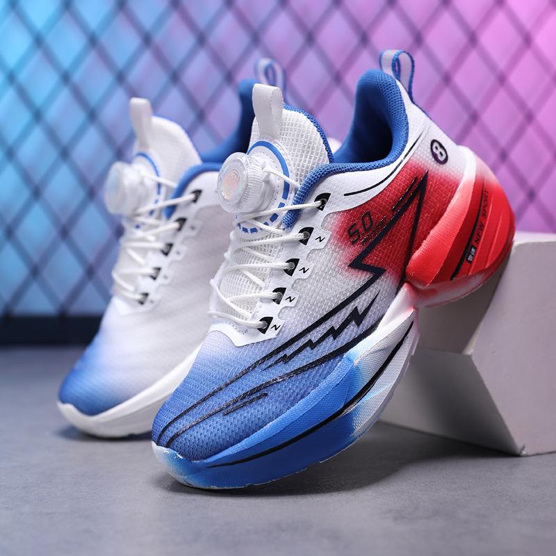 Mesh breathable red rabbit 8pro boys running shoes 2025 spring and autumn new children's sports shoes lightweight soft-soled non-slip shoes