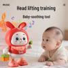 Electric Dancing Rabbit Toy for Babies: Encourages Head Lifting, Rolling, and Crawling with Sound and Movement.