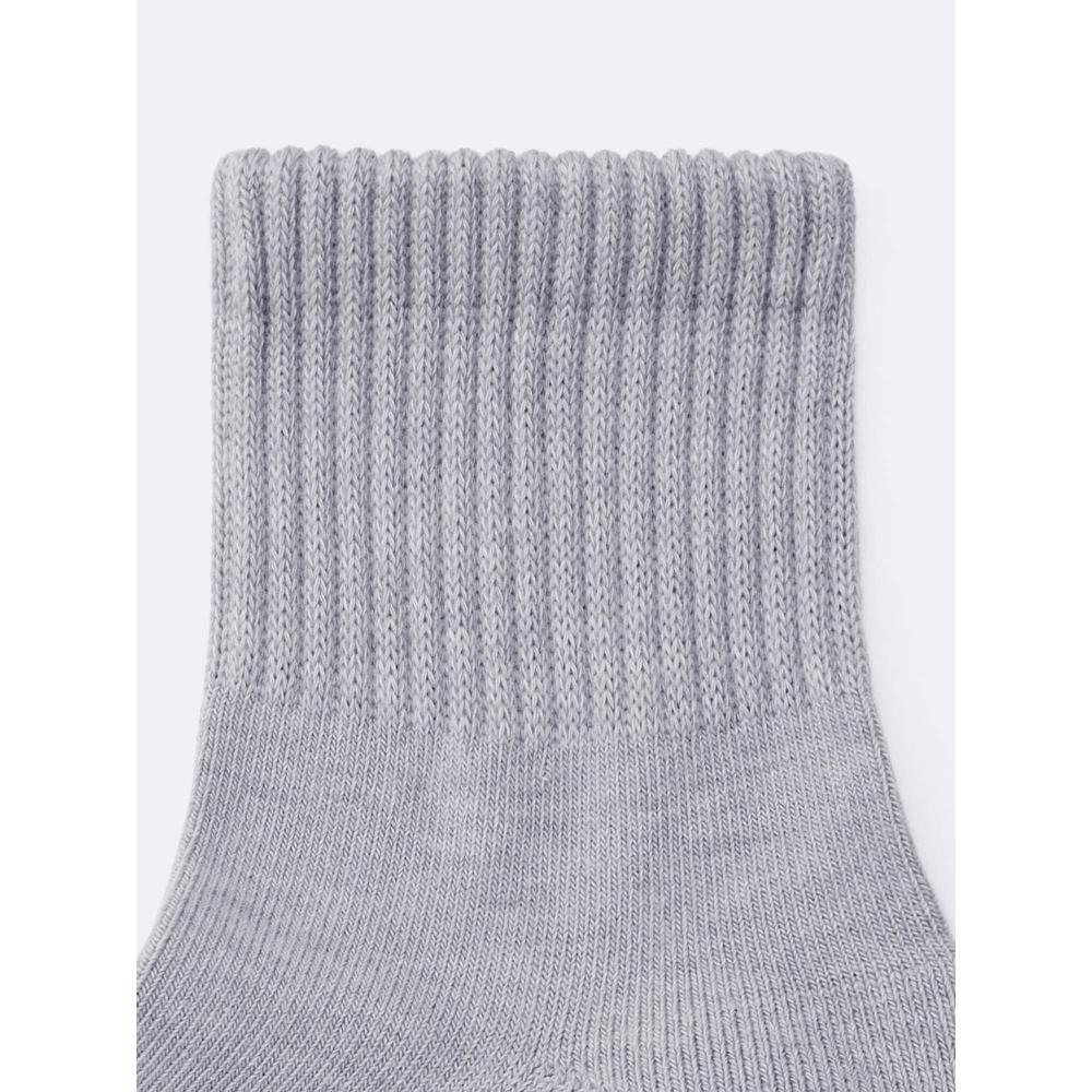 Gu Rib Pile Ankle Socks