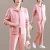 Women's Sporty Two-Piece Set: Age-Reducing Hoodie & Pants, Comfortable, Breathable, Perfect for Walking, Home, Running, Leisure.