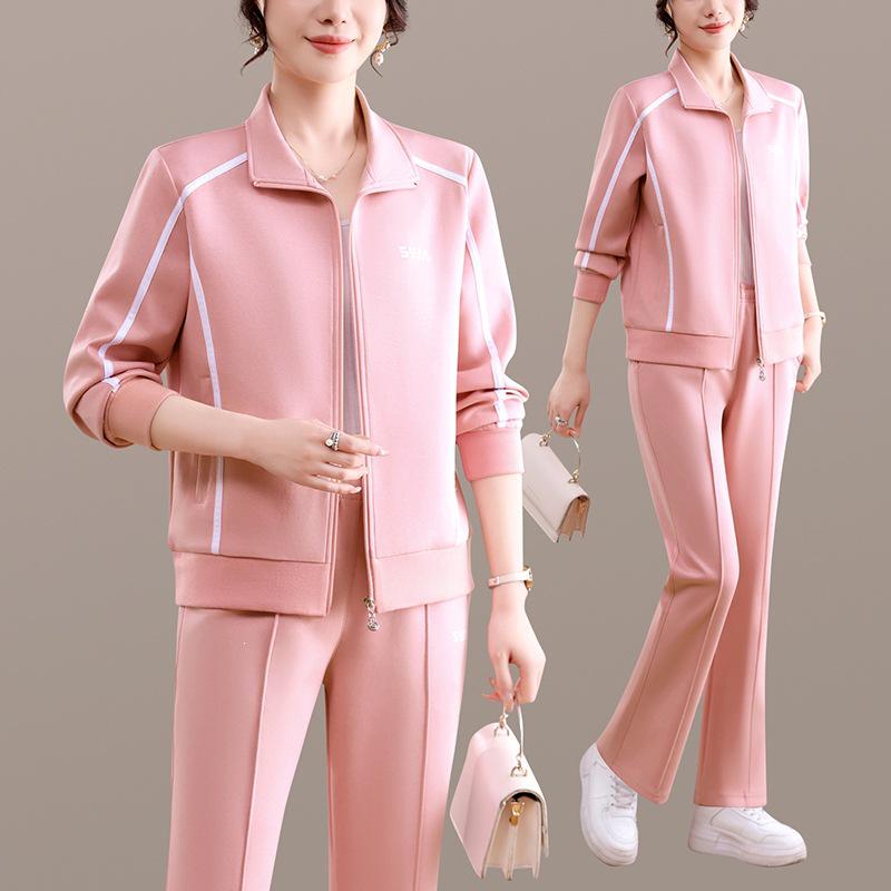 Women's Sporty Two-Piece Set: Age-Reducing Hoodie & Pants, Comfortable, Breathable, Perfect for Walking, Home, Running, Leisure.