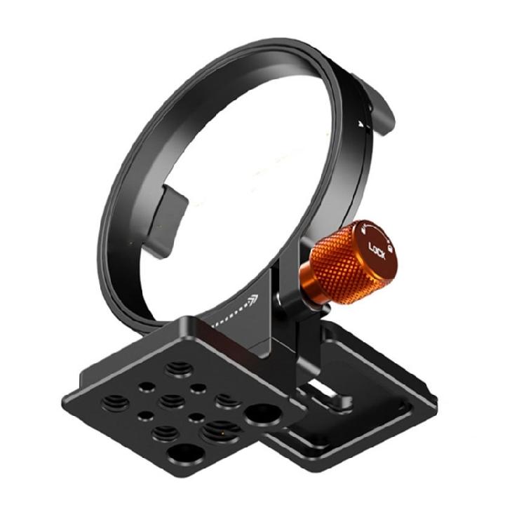 

Lens Collar Enhances Rigid Tripod Adapter for DSLR Mount Lens Offering Long Durability And Protecting 1