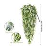 Patio Artificial Flowers 2-Pieces Outdoor Trailing Vines Artificial Cascading Flowers for Home Apartment Farmhouse Garden Patio