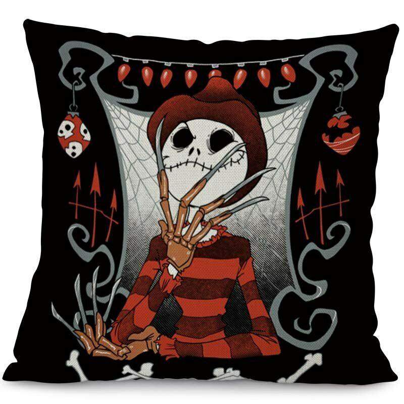 Nightmare Before Christmas Decorative Cushion Cover For Ghost Head Design Waist