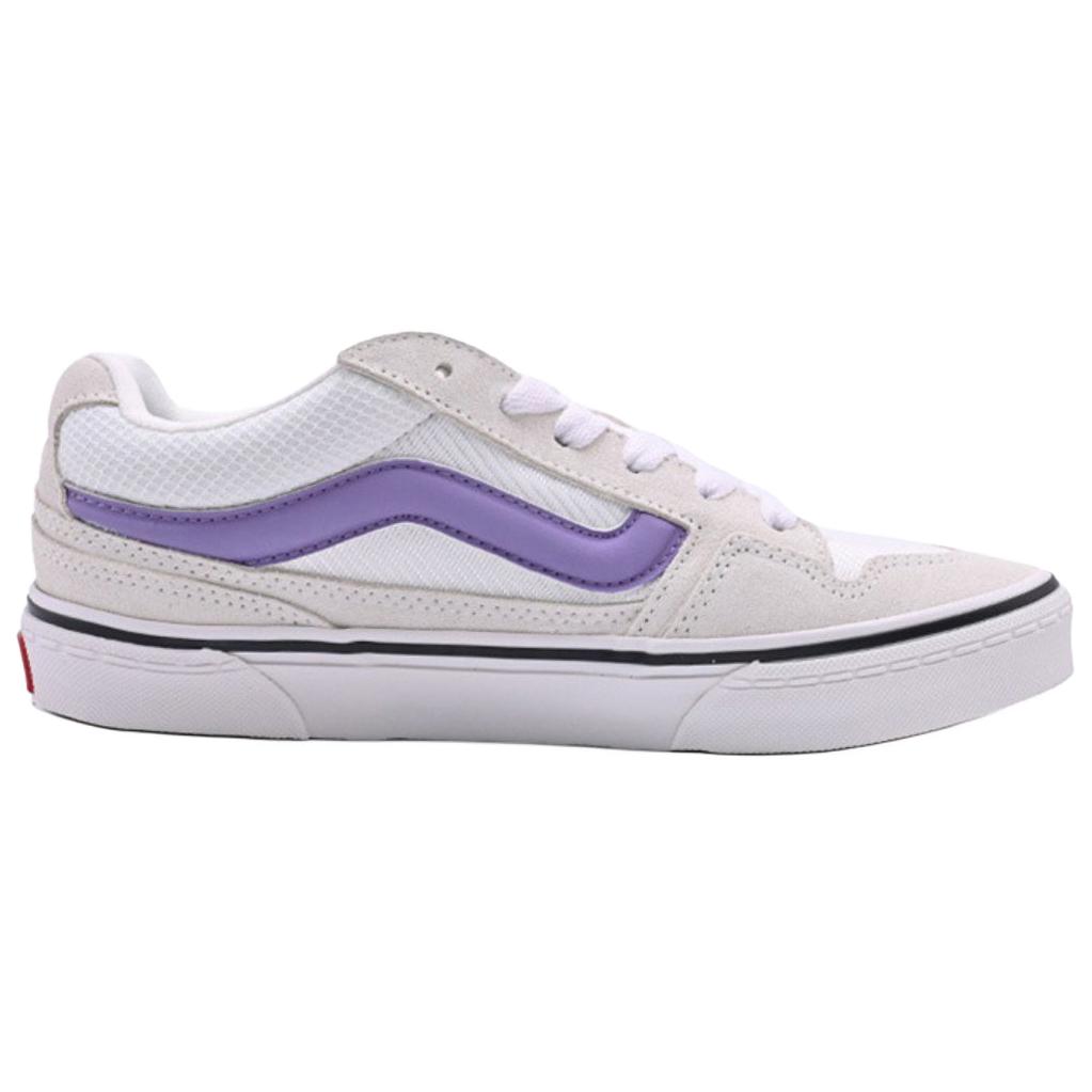 Vans Caldrone Skateboard Shoes Women's Low top White Purple VN0007P9GAB