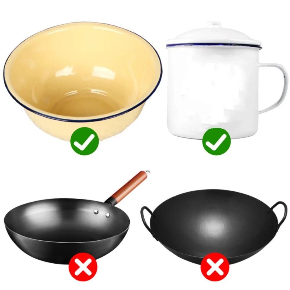10Pcs Self Adhesive Pot Repair Stickers for Pots Pans Kettles Metal Pipes and Ceramic Containers