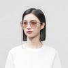 GUCCI Pink Lenses Metal Chain Clause Frames Delicate Women's Sunglasses