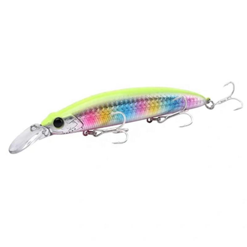 110mm 21g Floating Water 2m Cheap Fishing Lures with Origin Hook Hard Bait Minnow