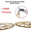 BUCKLOS Mtb Mechanical Disc Brake Caliper Set Bike Brake Levers with Cable Front Rear Bicycle Disc Brake Rotors Cycling Parts