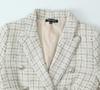 Autumn Fashion Double-Breasted Women's Suit Jacket