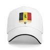 Leone Bandiera Belgio Cappellino da Baseball Casual Primavera Cappellino Trucker Protezione Solare Sport Outdoor Cappellino Snapback yk Cappellini da Baseball Retrò