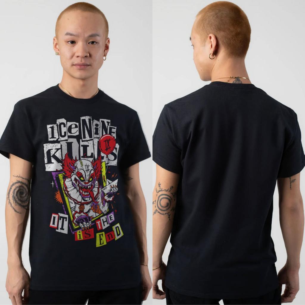 2026 Summer Ice Nine Kills Graphic Cotton Tshirt Unisex Summer Short Sleeve Fashion Brand Tee Luxury Casual Vintage Tees