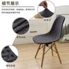 1 PC Jacquard Shell Chair Cover Short Back Stretch Dining Chair Cover Adjustable Dining Room Seat Cover For Bar Party Home Decor