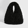Yogodlns Luxury Fluffy Tote Women Shoulder Bag Lamb Wool Faux Fur Hobo Bags for Winter Large Capacity Shopper Plush Designer Handbags
