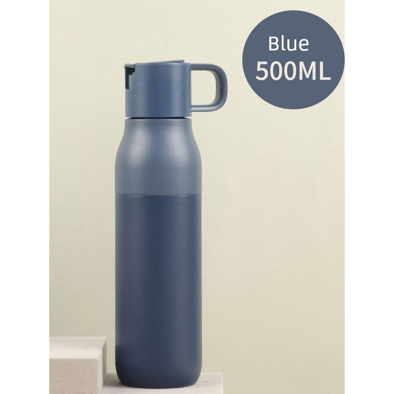 Large-Capacity Thermos Cup, Portable Thermos Kettle with Pop-Up Lid, Thermos Bottle for Student Dormitories and Home Use