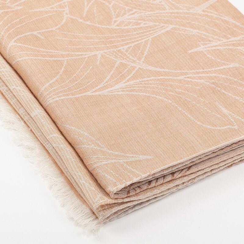 MARJA KURKI Wool Silk Blend Winter Shawl Scarf