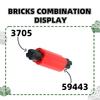 Non-Toxic 243Pcs/Lot 59443 Axle Connector Building Block Moc Accessories Compatible With Bricks Diy Children Toys Assembly Parts