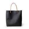 Vegetable tanned leather women's bag substitute handbag large capacity commuter tote bag niche shoulder handbag bag