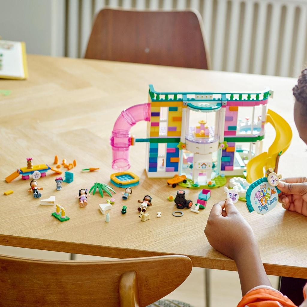 LEGO Friends Heartlake City Pet Daycare Center 41718, Toy, Building Blocks, Gift, Doll, Animal, Girls, Ages 7 and Up