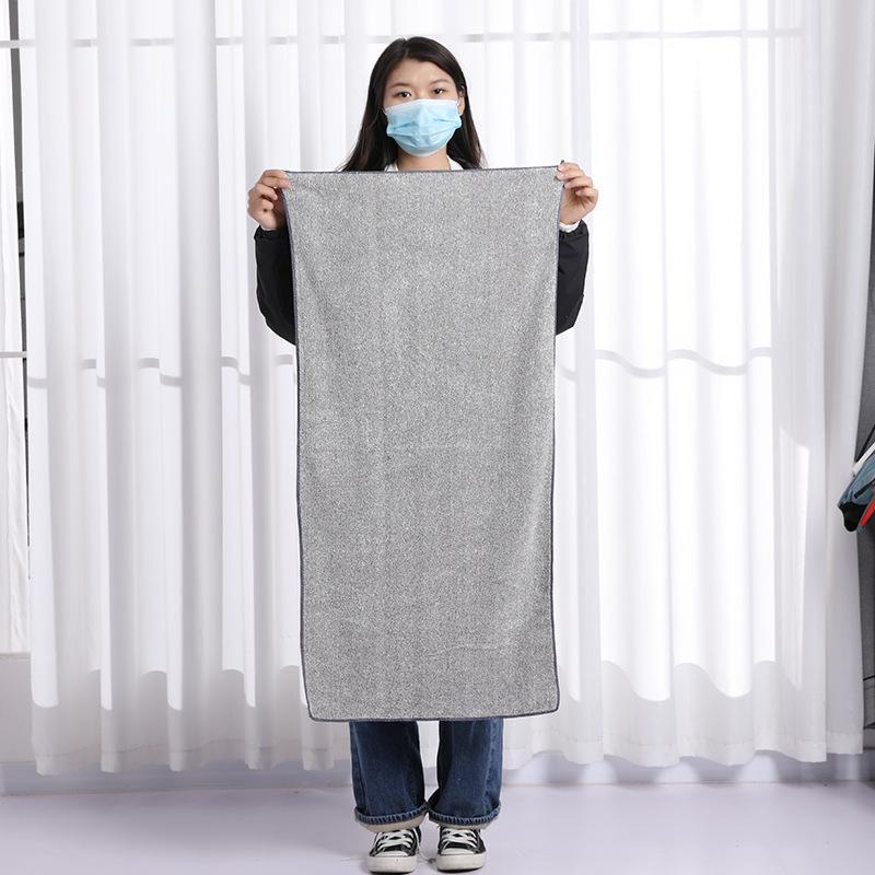 Pet Bathing Absorbent Glove - Coral Fleece Towel for Cats & Dogs