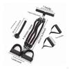Foot Pedal Pull Rope Full Body Workout 4 Tube Exerciser MultiFunctional Sit up Core Sculpting