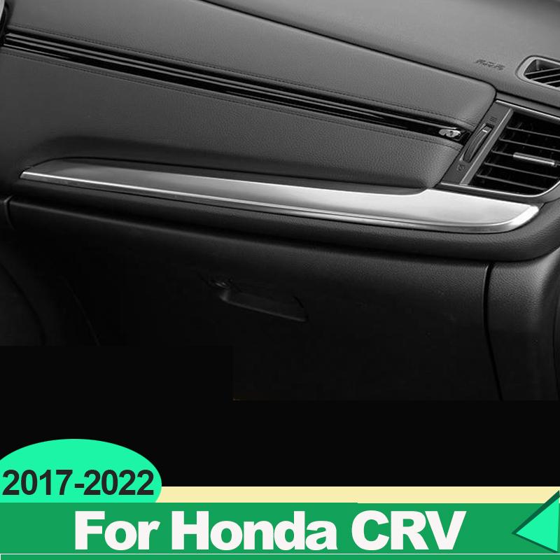 Autozubehör Für Honda CRV CR-V 2017 2018     Hybrid ABS Mittelkonsole Armaturenbrett Zierleiste Abdeckung Aufkleber