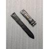 Used PIAGET Watch Leather Strap Crocodile Black B394
