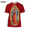 New Summer Fashion 3D T-shirt Blessed Virgin Mary&Jesus Print Faith Love Hope Men/Women Personality Stylish Casual T Shirt