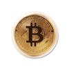 1 sztuka Kreatywny Pamiątkowy Pozłacany Moneta Bitcoin Fizyczny Złoty Kolekcjonerski Moneta BTC Kolekcja Sztuki Fizyczny Pamiątkowy Prezent