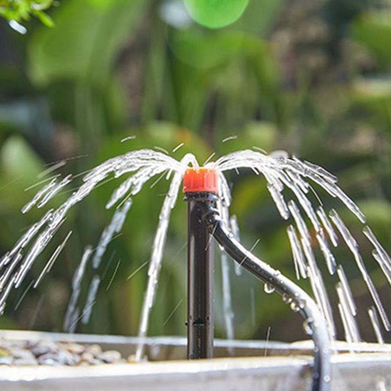 Garden Watering Hose 4/7Mm Hose Micro Drip Irrigation Water Tubing With Hole Puncher Greenhouse Bonsai Plant Drip Pipe