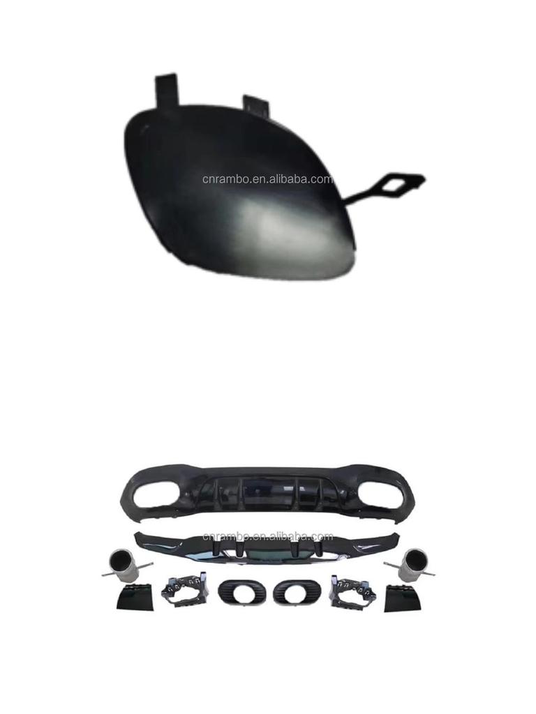 Mercedes-Benz W213 E-Class Front Bumper Tow Hook Cover 2138850222