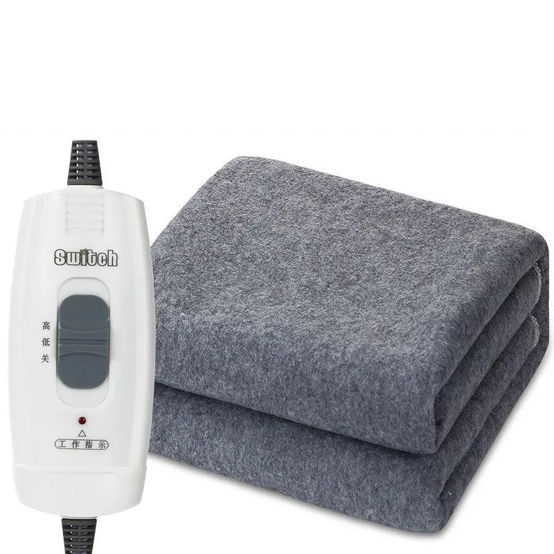 Pătură electrică Acasă Single Student Dormitor Pat Saltea electrică Waterproof Non-scurgere Beauty Bed 1.8*0.9m gri