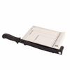 Manual Paper Cutter Accurate Clean Cutting A5 Paper Trimmer with Arc Handle Positioning Ruler for School Office Steel