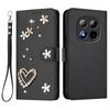 Portemonnaie-Hülle für Redmi Note 15 Pro 5G - Leder/PU, Schwarz, Mit Lanyard