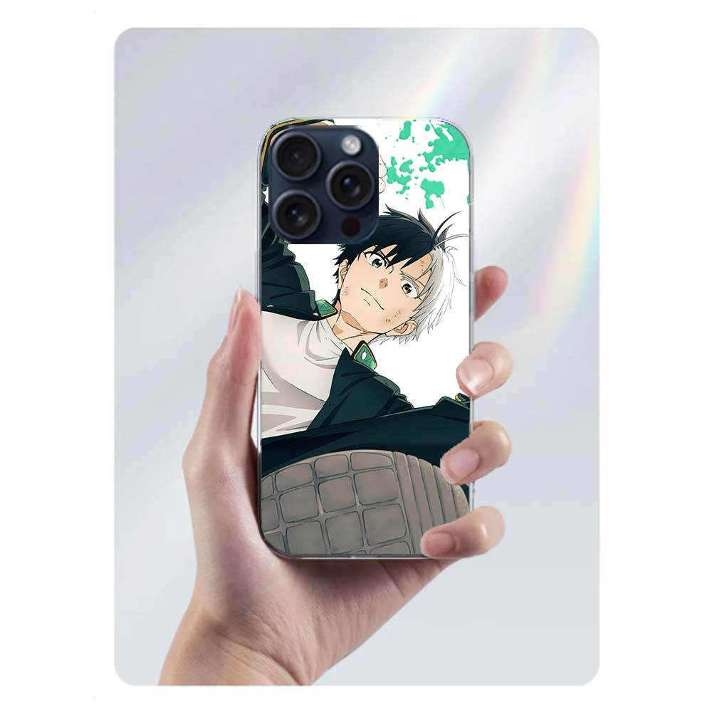 Anime Wind Breaker Sakura Clear Phone Case For Iphone 17 Air 16 Pro Max 15 Pro 14 Plus 17E 16E 11 13 12 Mini Cover Cases Fundas