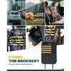 Seat Back Protector with Storage Organizer Universal Fit Waterproof Stain-Resist