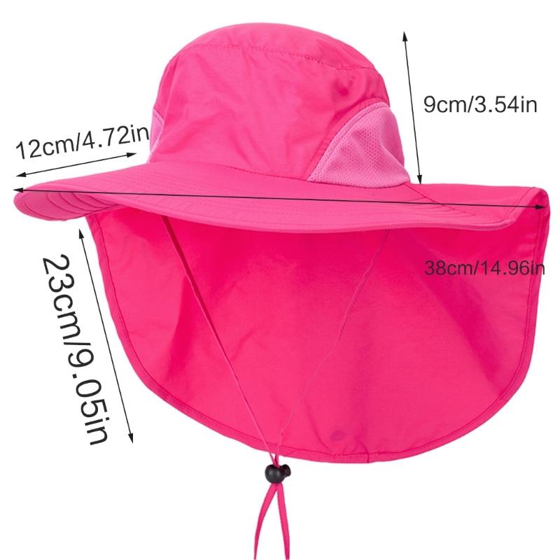 Fishing Wide Brims Sun Hat Outdoor Climbings Mesh Fisherman Hat Fishing Casual Hat Unisex Camping Hunting Bucket Hat