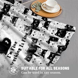 VIKAMA Cute Flanged Kitten Flannel Blanket Is Soft And Comfortable, An Air-Conditioned Blanket, And Suitable For All Seasons
