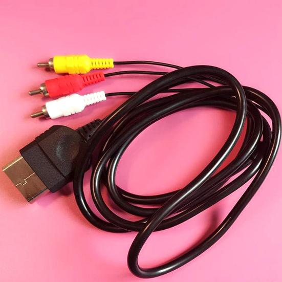 1,8m Audio-Video-Kabel 3 Cinch Composite AV Home TV-Kabel