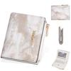Fashion Short Wallet With Ink Wash Style And Antitheft Protection For Women