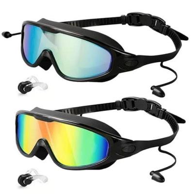 Large Frame Swimming Goggles Couple Set